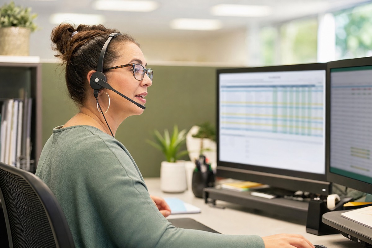 Medical records and coding review in a practice office